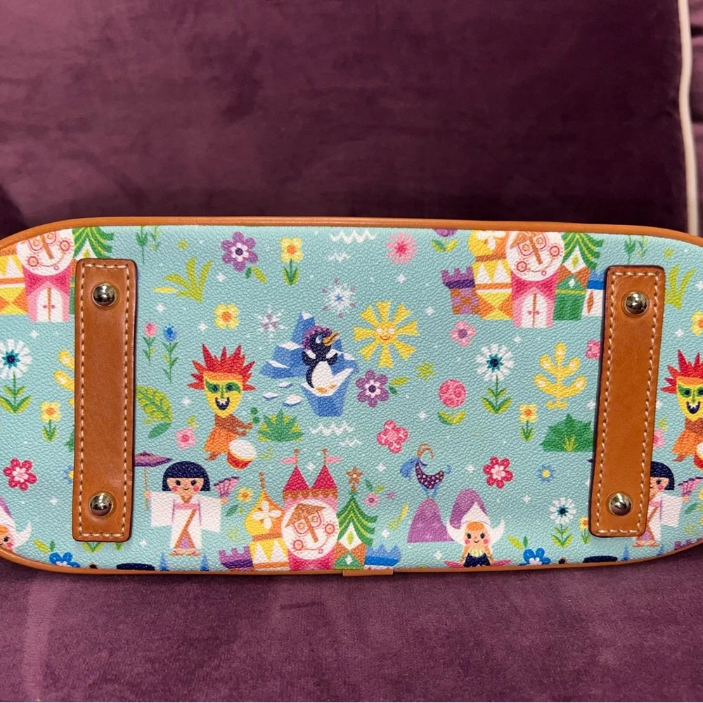 Dooney & Bourke Disney It’s a Small World satchel - Picture 2 of 4